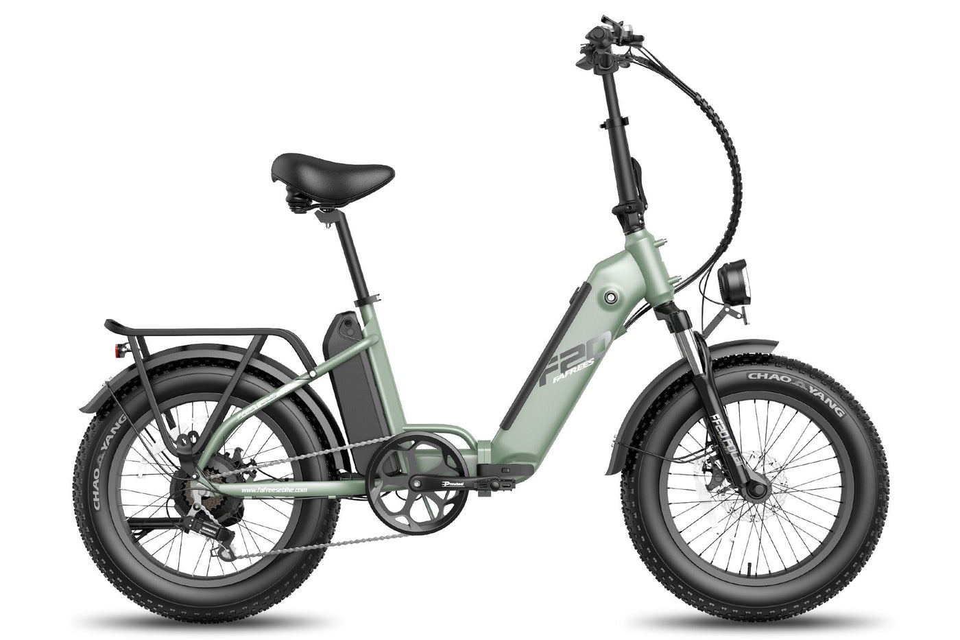 FAFREES FF20 Polar Folding Electric Bike - 95-115 km Range, 20x4.0 Tires, Shimano 7-Speed