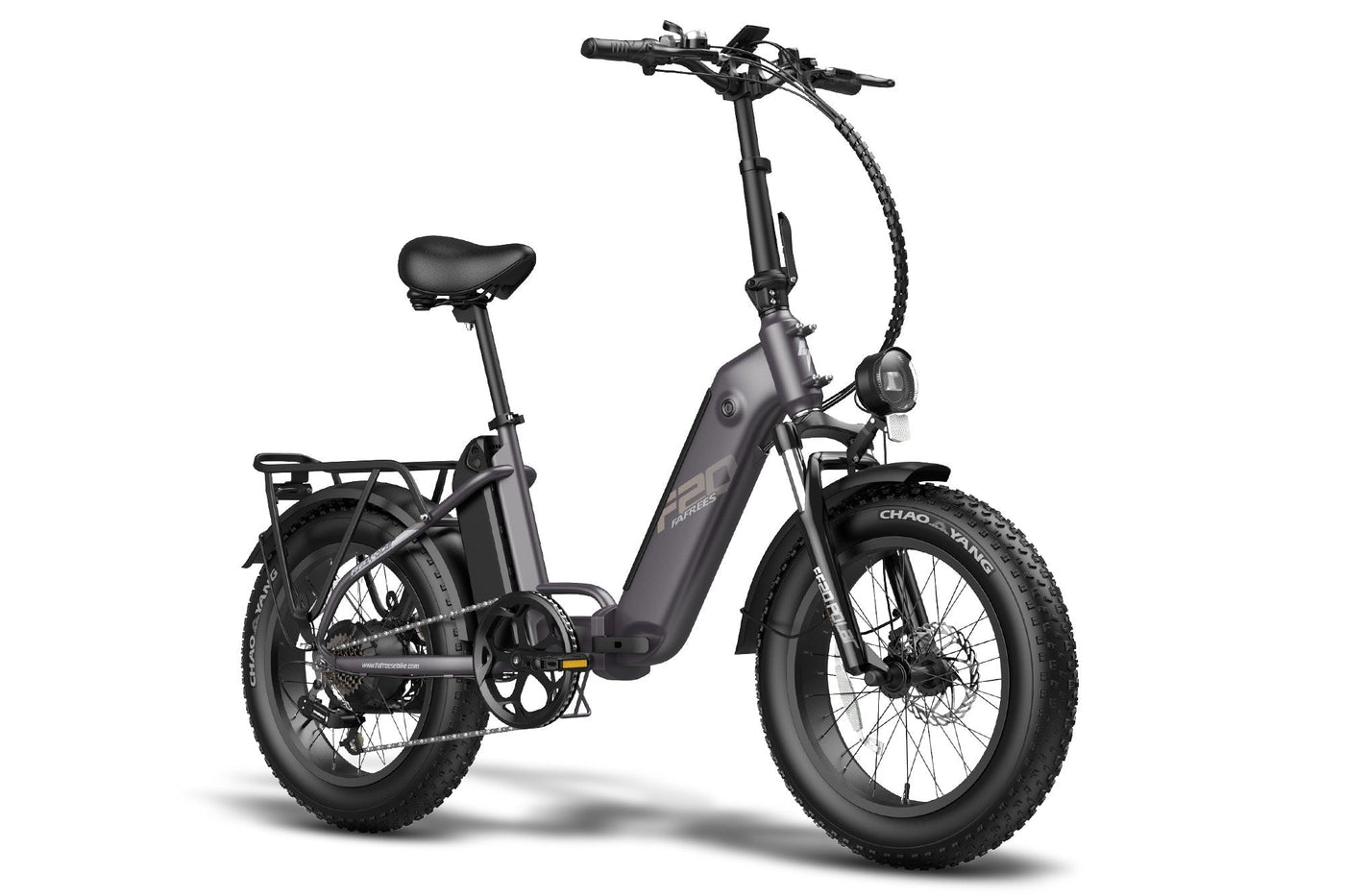 FAFREES FF20 Polar Folding Electric Bike - 95-115 km Range, 20x4.0 Tires, Shimano 7-Speed