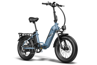 FAFREES FF20 Polar Folding Electric Bike - 95-115 km Range, 20x4.0 Tires, Shimano 7-Speed