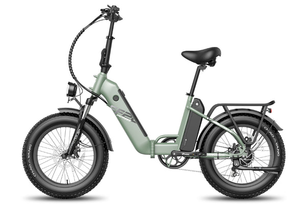 FAFREES FF20 Polar Folding Electric Bike - 95-115 km Range, 20x4.0 Tires, Shimano 7-Speed