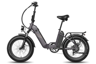 FAFREES FF20 Polar Folding Electric Bike - 95-115 km Range, 20x4.0 Tires, Shimano 7-Speed