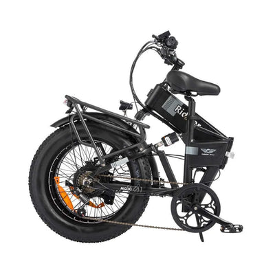 Ridstar H20 Foldable Electric Bike - 1000W, Dual Suspension, 20" Fat Tires