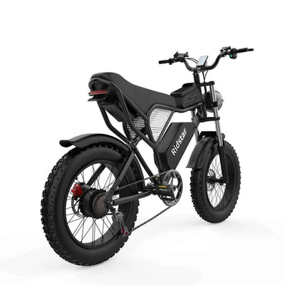 Ridstar Q20 Electric Bike - 1000W, Dual Suspension, 20" Fat Tires