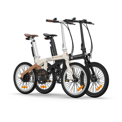 ADO Air 20 Folding Electric Bike: 100km Range, 25km/h Speed, Torque Sensor Pedal Assist