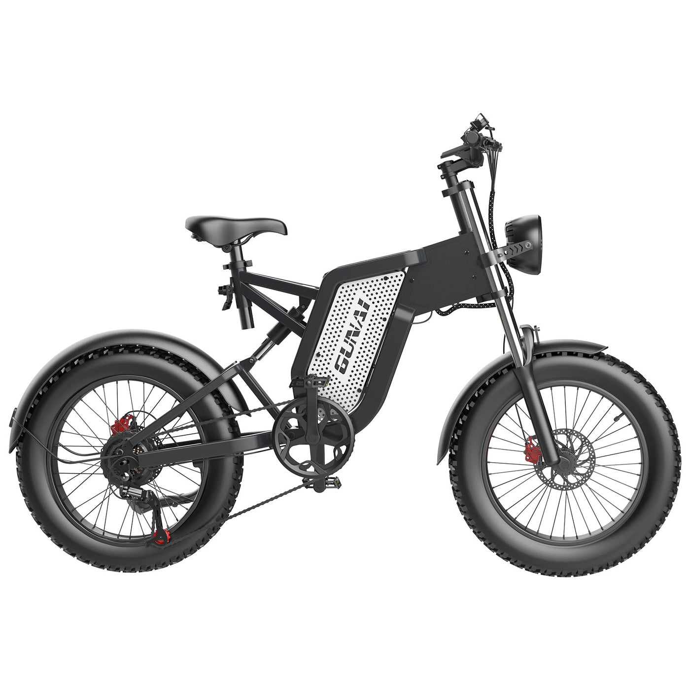 GUNAI-MX25 Electric Bike: 48V 1000W Motor, 45-50KM/h Speed, 25Ah Battery, 40-60KM Range, 20x4.0 Fat Tires, Hydraulic Brakes