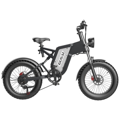 GUNAI-MX25 Electric Bike: 48V 1000W Motor, 45-50KM/h Speed, 25Ah Battery, 40-60KM Range, 20x4.0 Fat Tires, Hydraulic Brakes