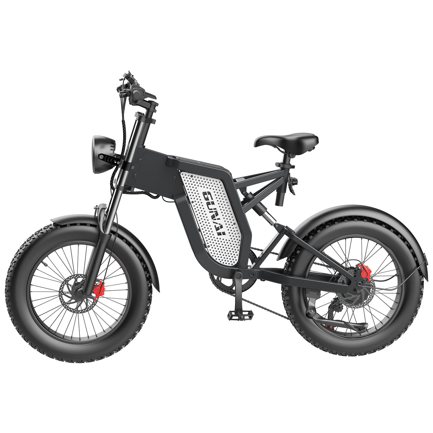 GUNAI-MX25 Electric Bike: 48V 1000W Motor, 45-50KM/h Speed, 25Ah Battery, 40-60KM Range, 20x4.0 Fat Tires, Hydraulic Brakes