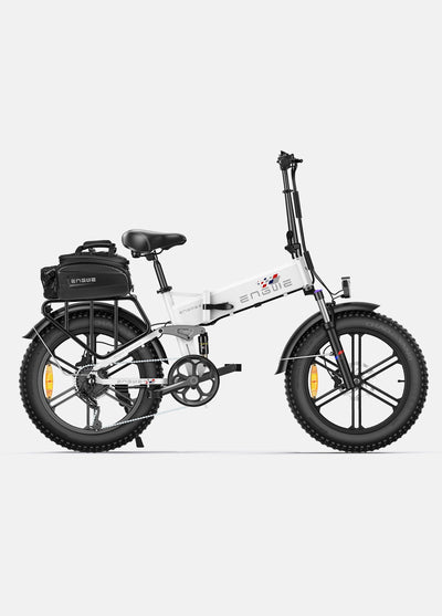 ENGWE Engine X Electric Bike - 250W Motor, 20x4.0 Fat Tires, 48V13Ah Battery