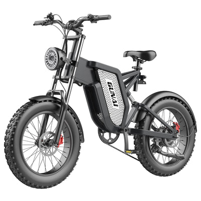 GUNAI-MX25 Electric Bike: 48V 1000W Motor, 45-50KM/h Speed, 25Ah Battery, 40-60KM Range, 20x4.0 Fat Tires, Hydraulic Brakes
