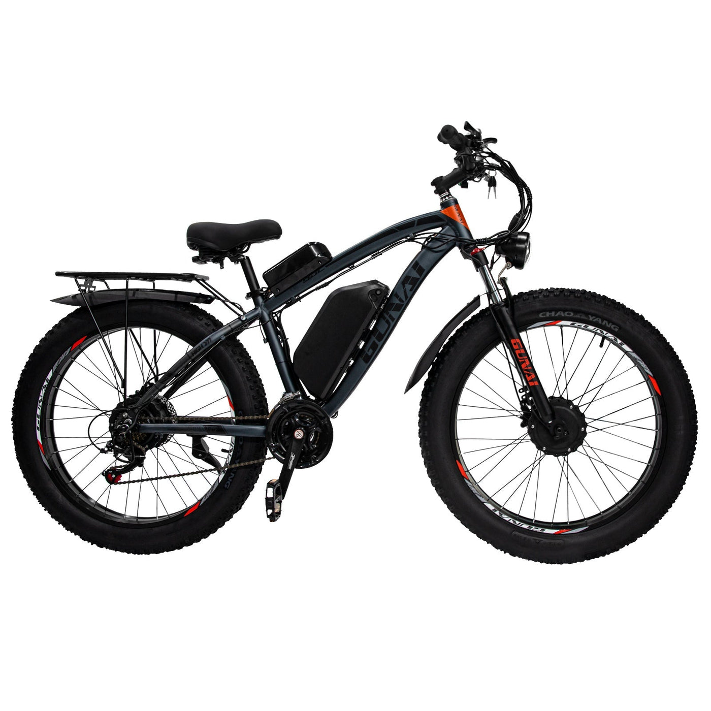 GN88 Electric Bike: 48V 2000W Motor, 23Ah Battery, 55KM/h Speed, Fat Tires, Hydraulic Brakes, 130KM Range