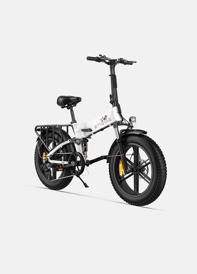 ENGWE Engine X Electric Bike - 250W Motor, 20x4.0 Fat Tires, 48V13Ah Battery