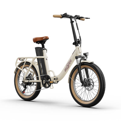 ONESPORT OT16-2 Electric Bike - 48V 15AH, 20" Tires, 7-Speed, LCD Display, IP54 Rated
