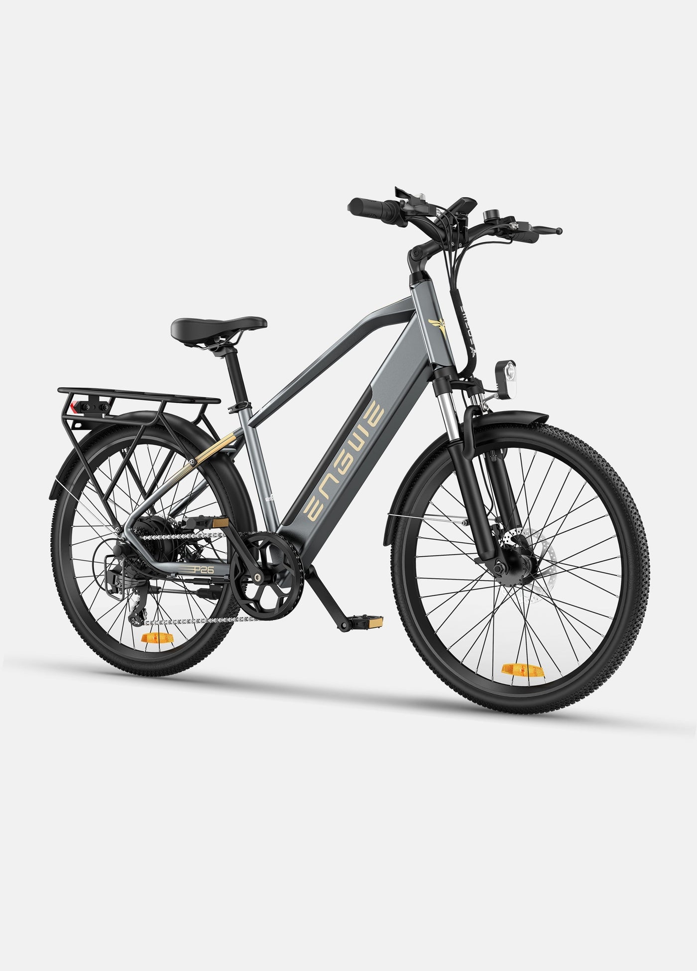ENGWE P26 Electric Bike - 250W Motor, 26x1.95 Tires, 100 km Range