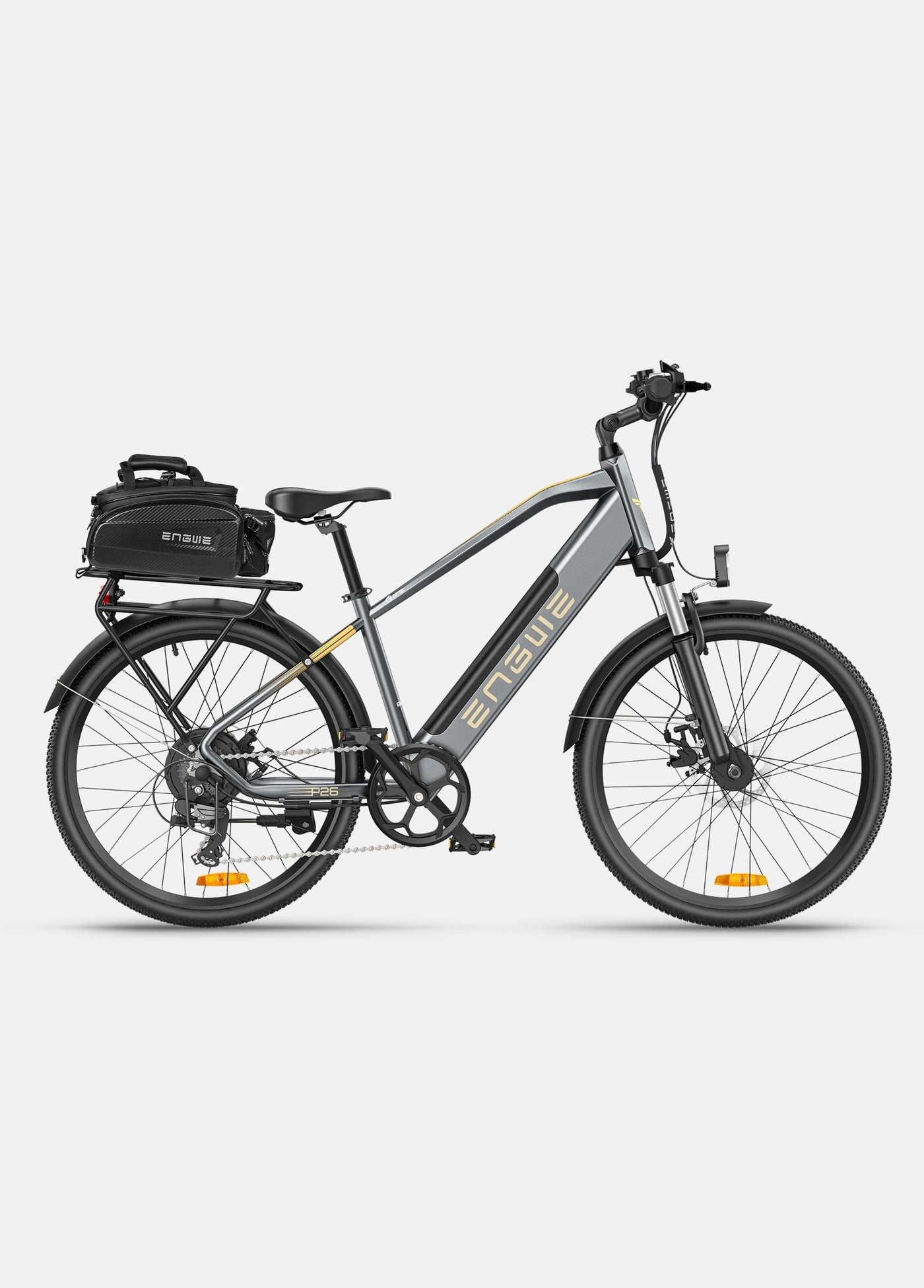 ENGWE P26 Electric Bike - 250W Motor, 26x1.95 Tires, 100 km Range