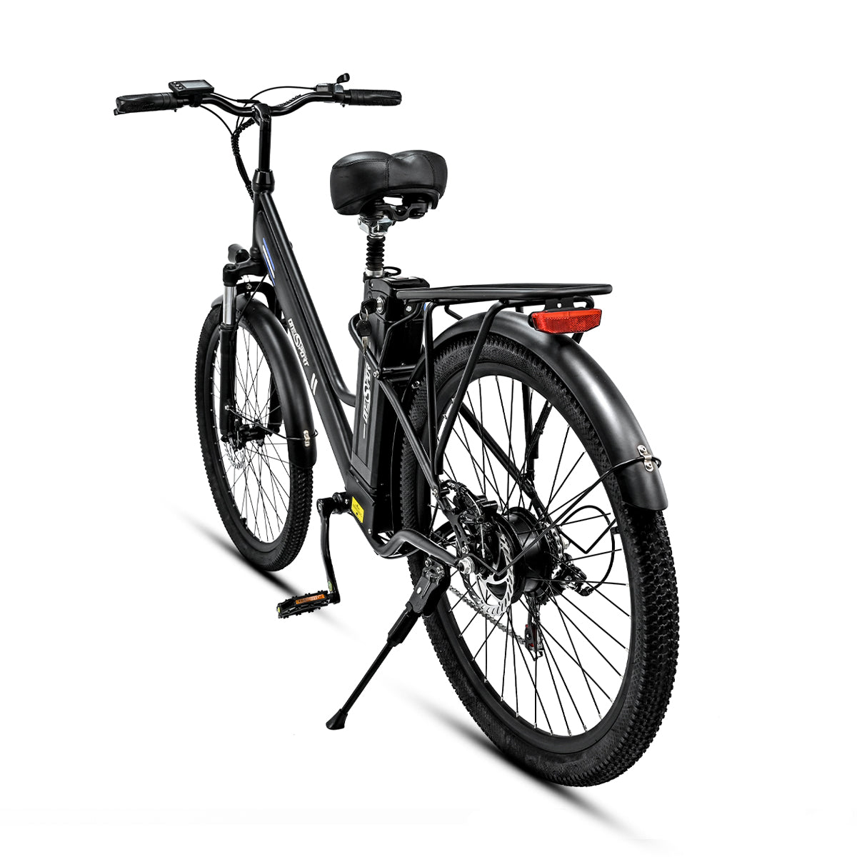 ONESPORT OT18-3 Electric Bike - 26" Wire-Spoke Wheels, 14.4AH Battery, Single-Speed