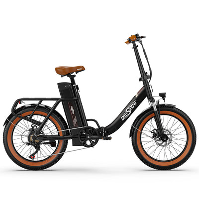 ONESPORT OT16-2 Electric Bike - 48V 15AH, 20" Tires, 7-Speed, LCD Display, IP54 Rated