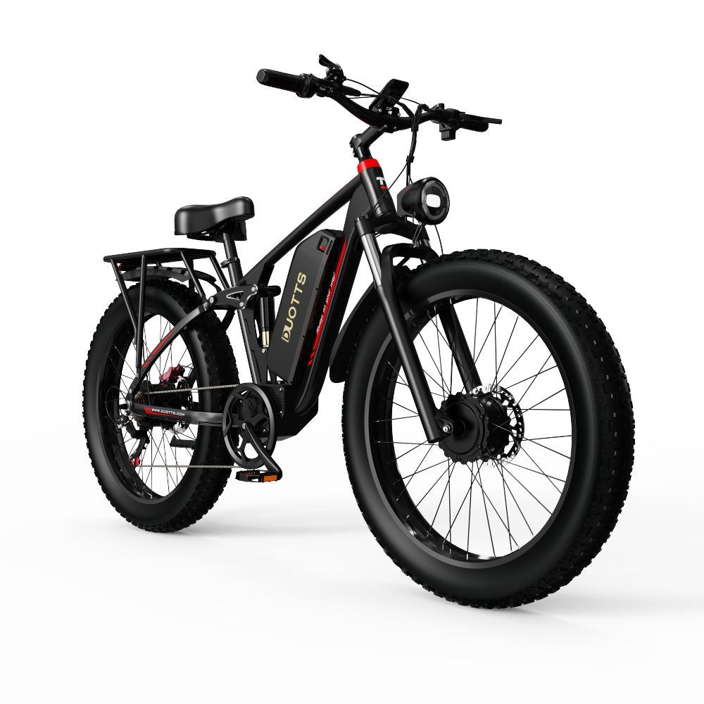DUOTTS S26 Electric Bike: Dual 48V 750W Motors, Hydraulic Brakes, 26x4.0 Tires