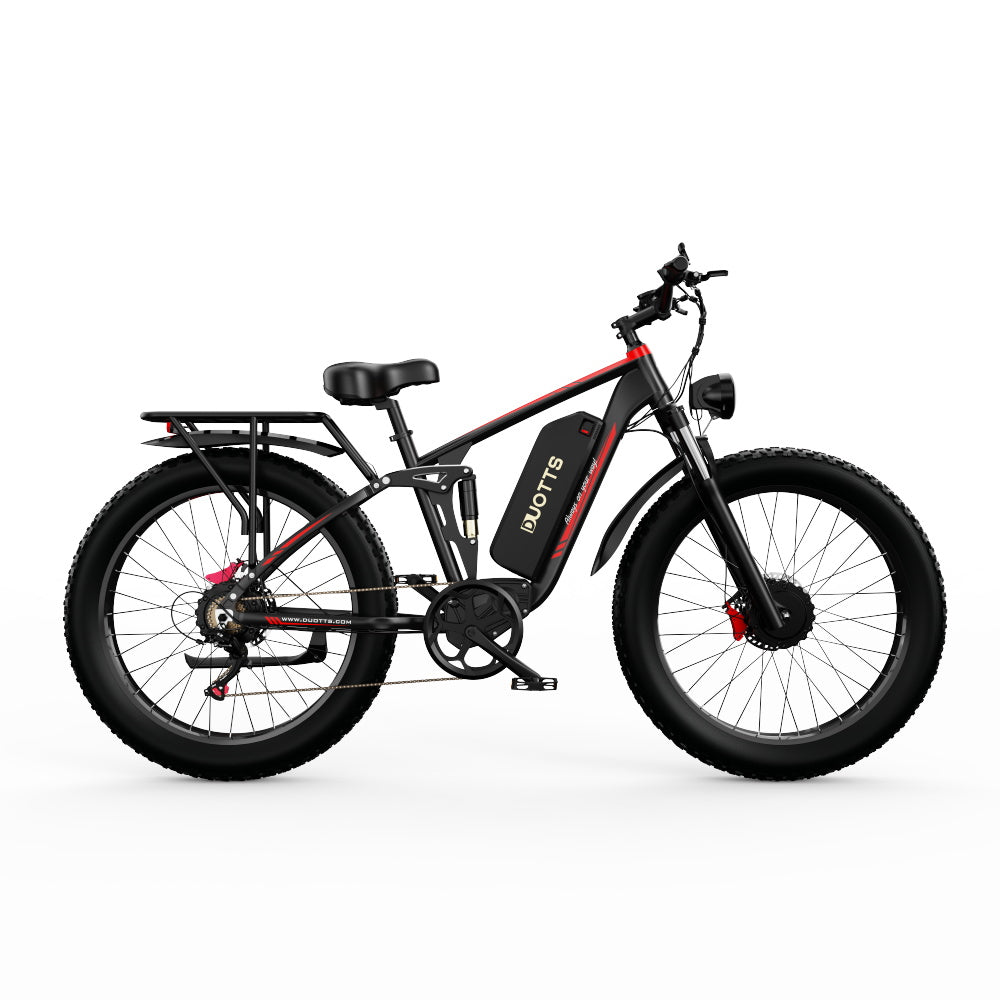 DUOTTS S26 Electric Bike: Dual 48V 750W Motors, Hydraulic Brakes, 26x4.0 Tires