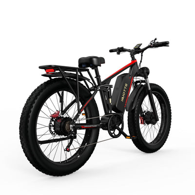 DUOTTS S26 Electric Bike: Dual 48V 750W Motors, Hydraulic Brakes, 26x4.0 Tires