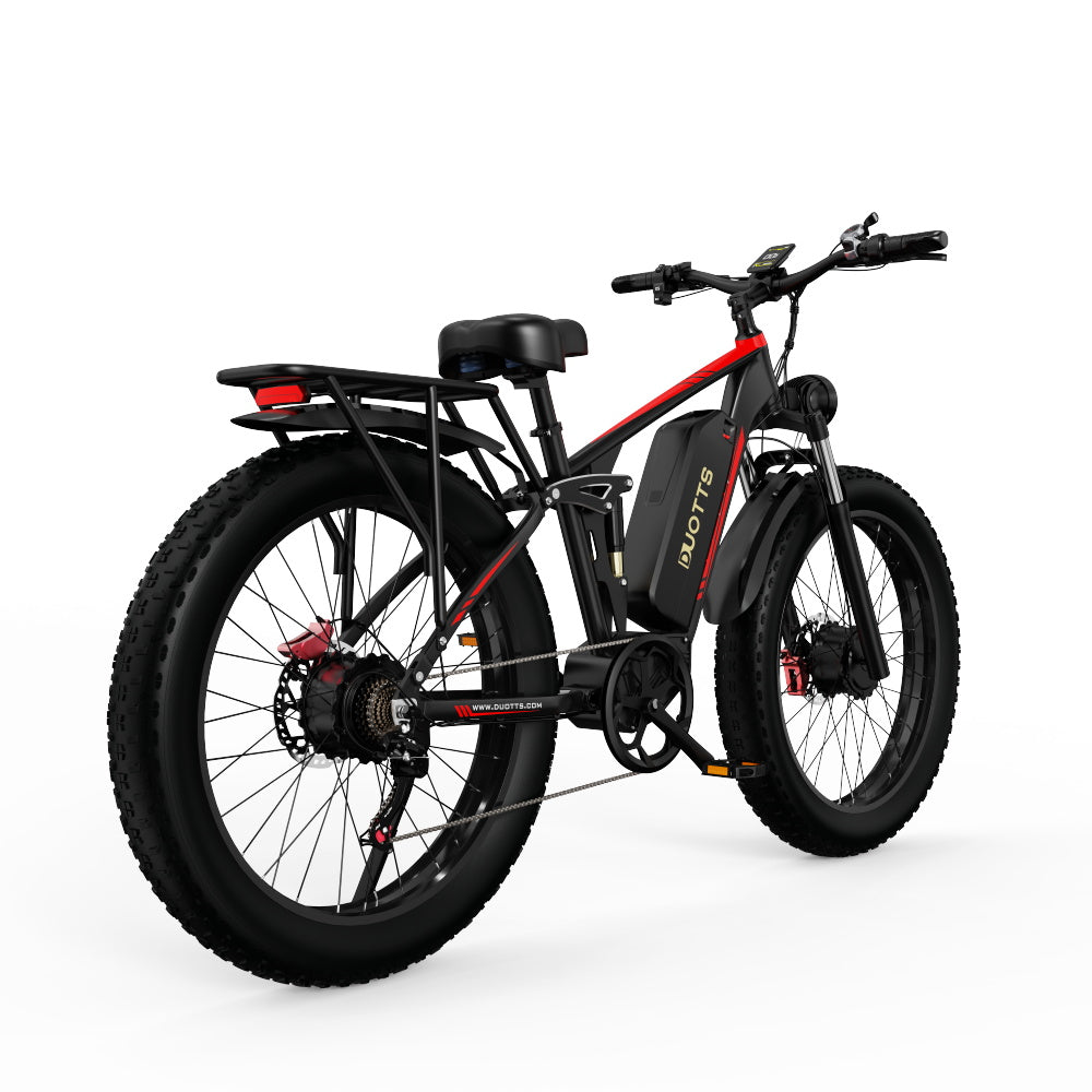 DUOTTS S26 Electric Bike: Dual 48V 750W Motors, Hydraulic Brakes, 26x4.0 Tires