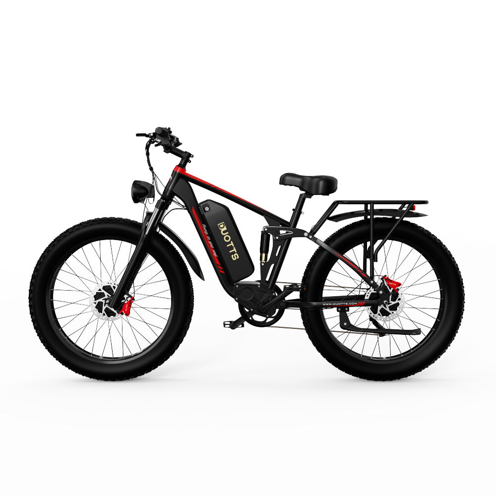 DUOTTS S26 Electric Bike: Dual 48V 750W Motors, Hydraulic Brakes, 26x4.0 Tires