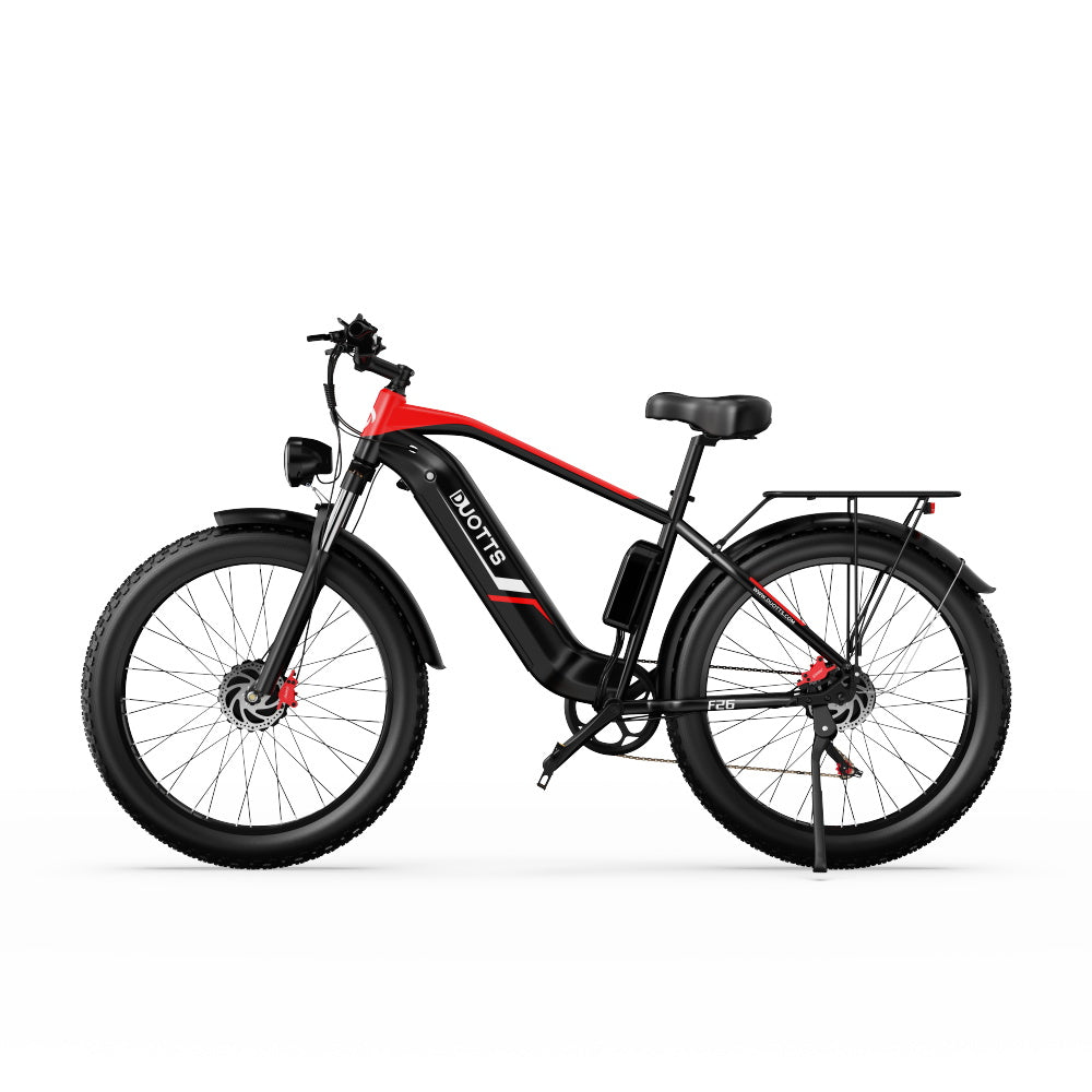 DUOTTS F26 Pro Dual-Motor Electric Bike: 48V 750W*2 Motors, Hydraulic Brakes