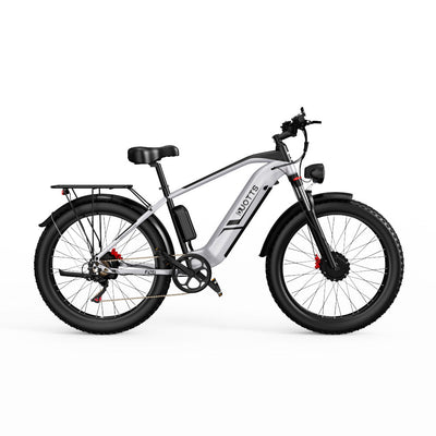 DUOTTS F26 Pro Dual-Motor Electric Bike: 48V 750W*2 Motors, Hydraulic Brakes