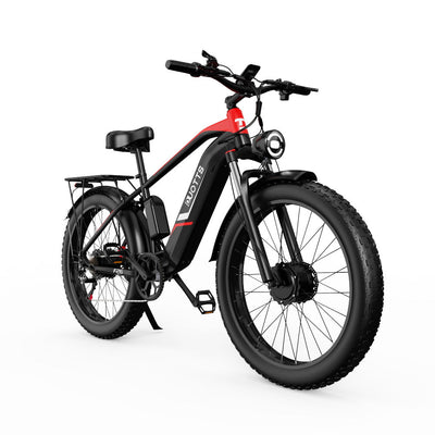 DUOTTS F26 Pro Dual-Motor Electric Bike: 48V 750W*2 Motors, Hydraulic Brakes