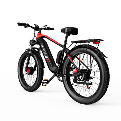DUOTTS F26 Pro Dual-Motor Electric Bike: 48V 750W*2 Motors, Hydraulic Brakes