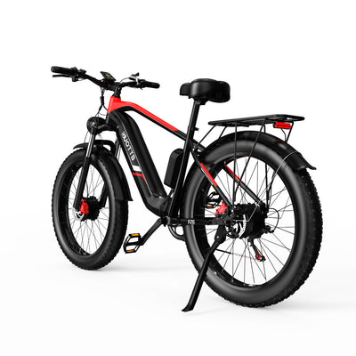 DUOTTS F26 Pro Dual-Motor Electric Bike: 48V 750W*2 Motors, Hydraulic Brakes