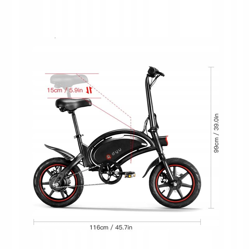 DYU D3F 250W Electric Folding Bike