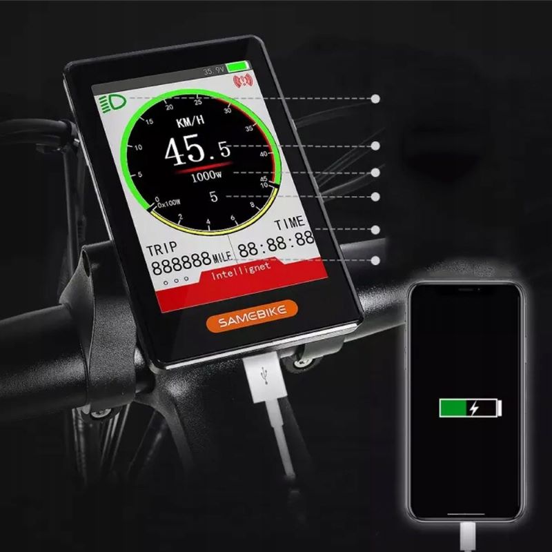 SAMEBIKE LO26-II Folding Electric Mountain Bike