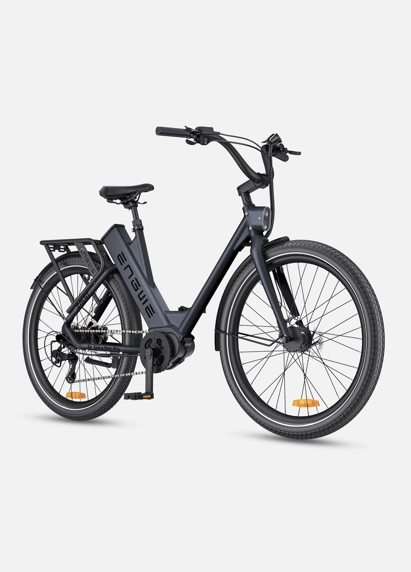 ENGWE P275 ST Electric Bike - 250W Motor, 27.5" Tires, SHIMANO 9-Speed