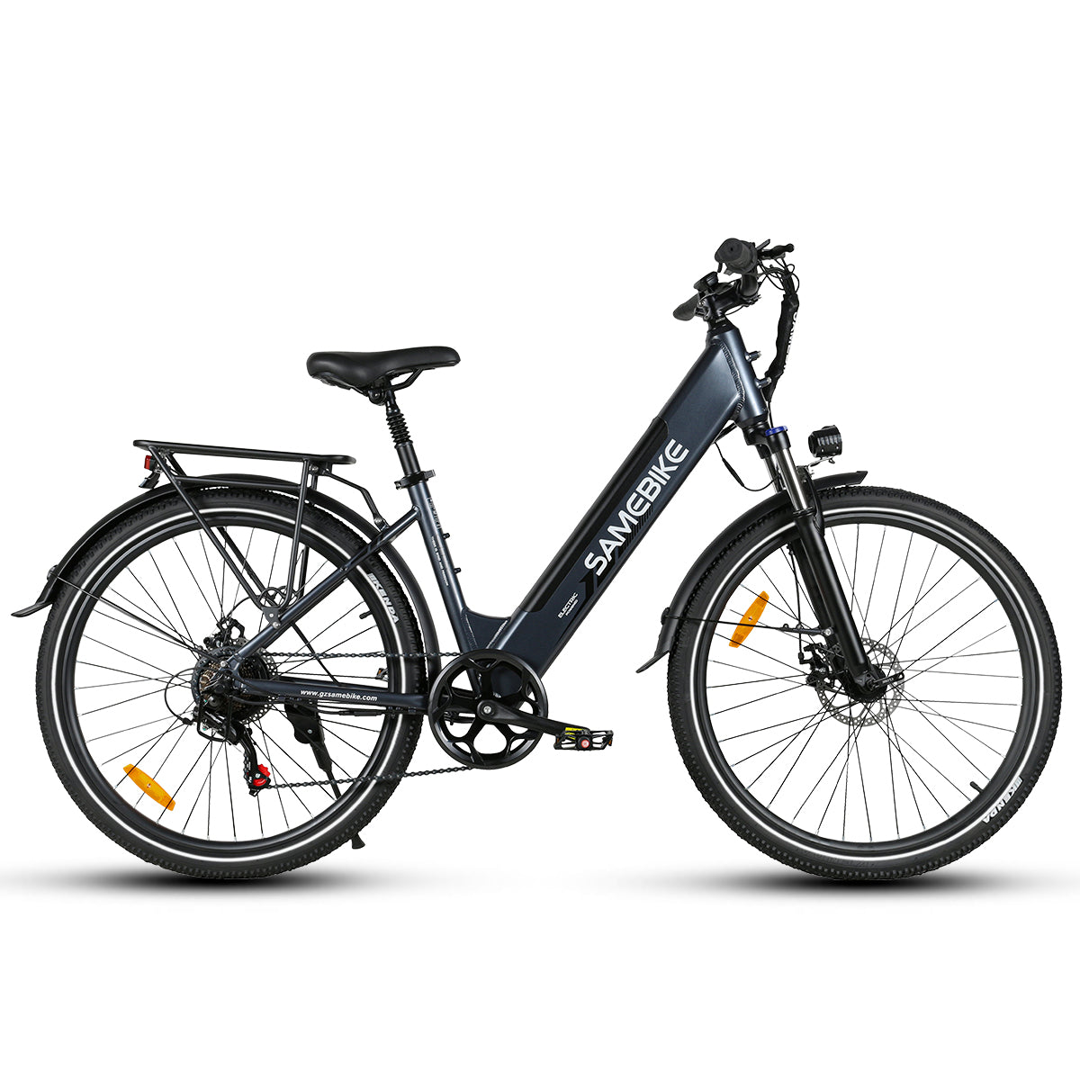 SAMBIKE RS-A01 PRO Electric Bike - 500W Motor, 32 km/h, 27.5" Tires, Dual Suspension