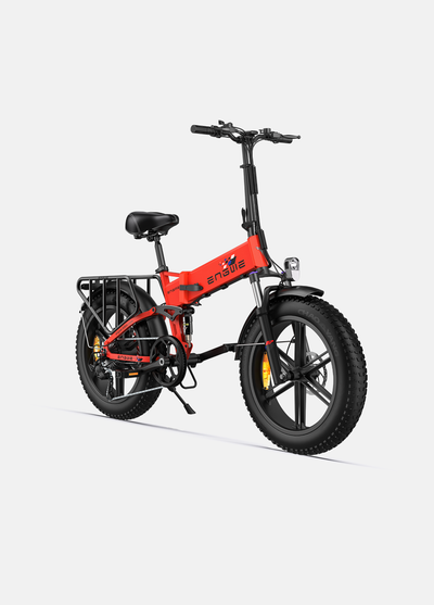 ENGWE Engine X Electric Bike - 250W Motor, 20x4.0 Fat Tires, 48V13Ah Battery