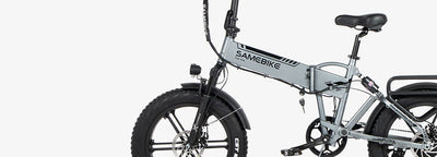 SAMEBIKE XWLX09 Foldable Electric Bike - 750W Motor, 32 km/h, 20x4 Tires, 80 km Range
