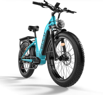 GUNAI-V Electric Bike: 1000W Motor, 48V 21AH Battery, 50KM/h Speed, 50-70KM Range, 26"x4.0" Chaoyang Tires, Oil Brakes