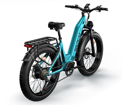 GUNAI-V Electric Bike: 1000W Motor, 48V 21AH Battery, 50KM/h Speed, 50-70KM Range, 26"x4.0" Chaoyang Tires, Oil Brakes